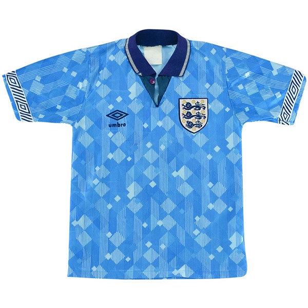 Camiseta Inglaterra 3ª Retro 1990 Azul